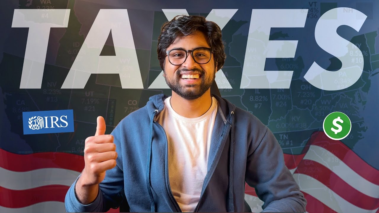 Taxes in USA Explained! 💰 | EP01 | తెలుగు | MS in USA 🇺🇸