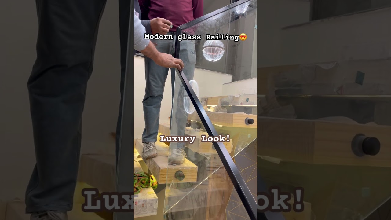 Luxury Glass Stair Railing for Modern Homes (2026) 