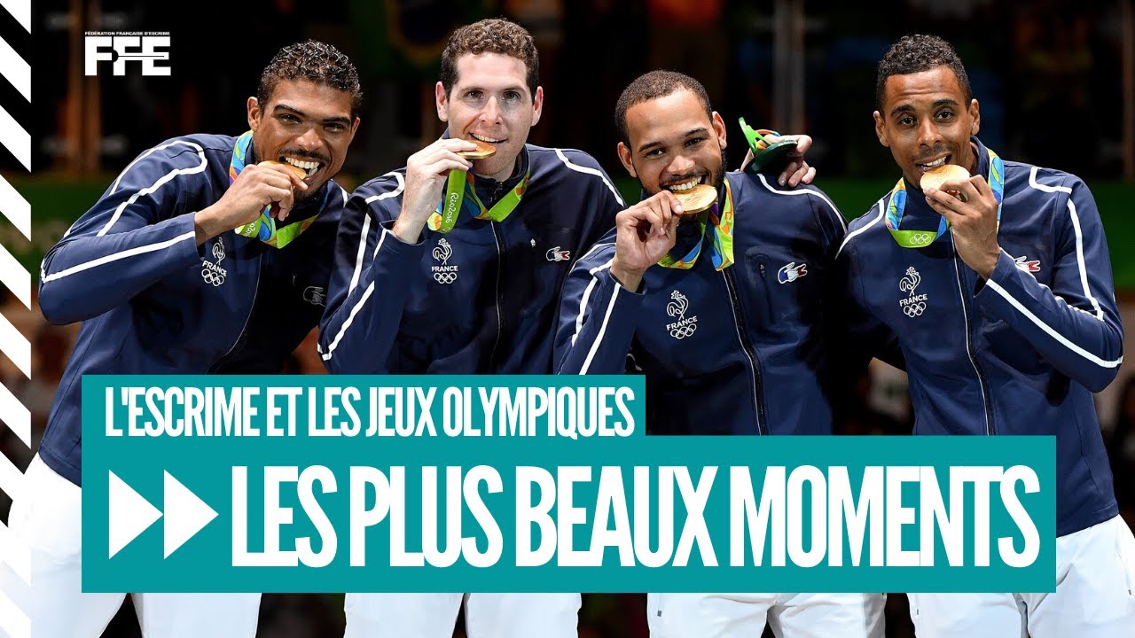 Les plus beaux moments olympiques de l'escrime fran&ccedil;aise