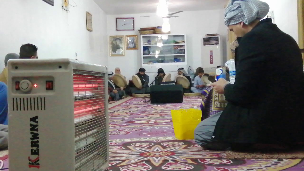 المداح عبدالله الزيدي في تكية الشيخ حامد الشيخ زوين العيثاوي