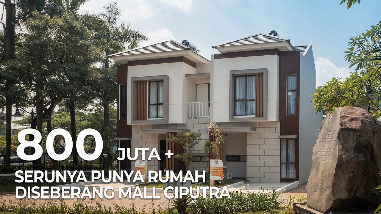 LAUSANNE PARK CITRA RAYA | RUMAH MINIMALIS 2 LANTAI 800 JT