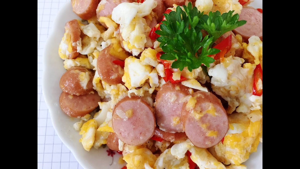 Egg Recipes : Sausage Stir-Fry with Egg Recipe