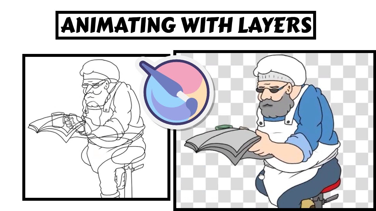 ANIMATING IN LAYERS USING KRITA