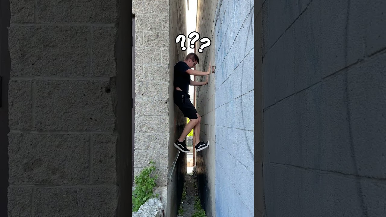 Alleyway Parkour Slide? 🛝