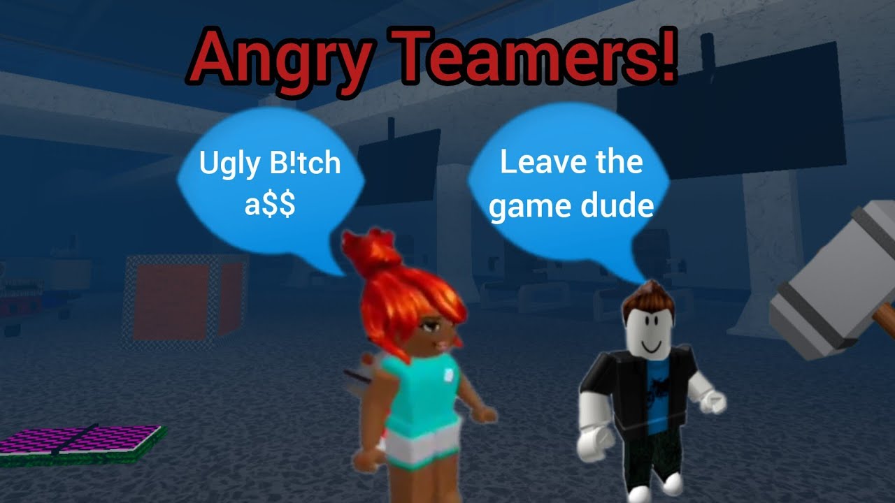 ANGRY TEAMERS IN FLEE THE FACILITY!(UNRELEASED VIDEO)