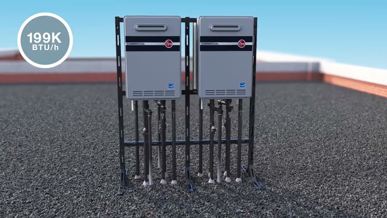 Rheem® Commercial Condensing Tankless Water Heaters