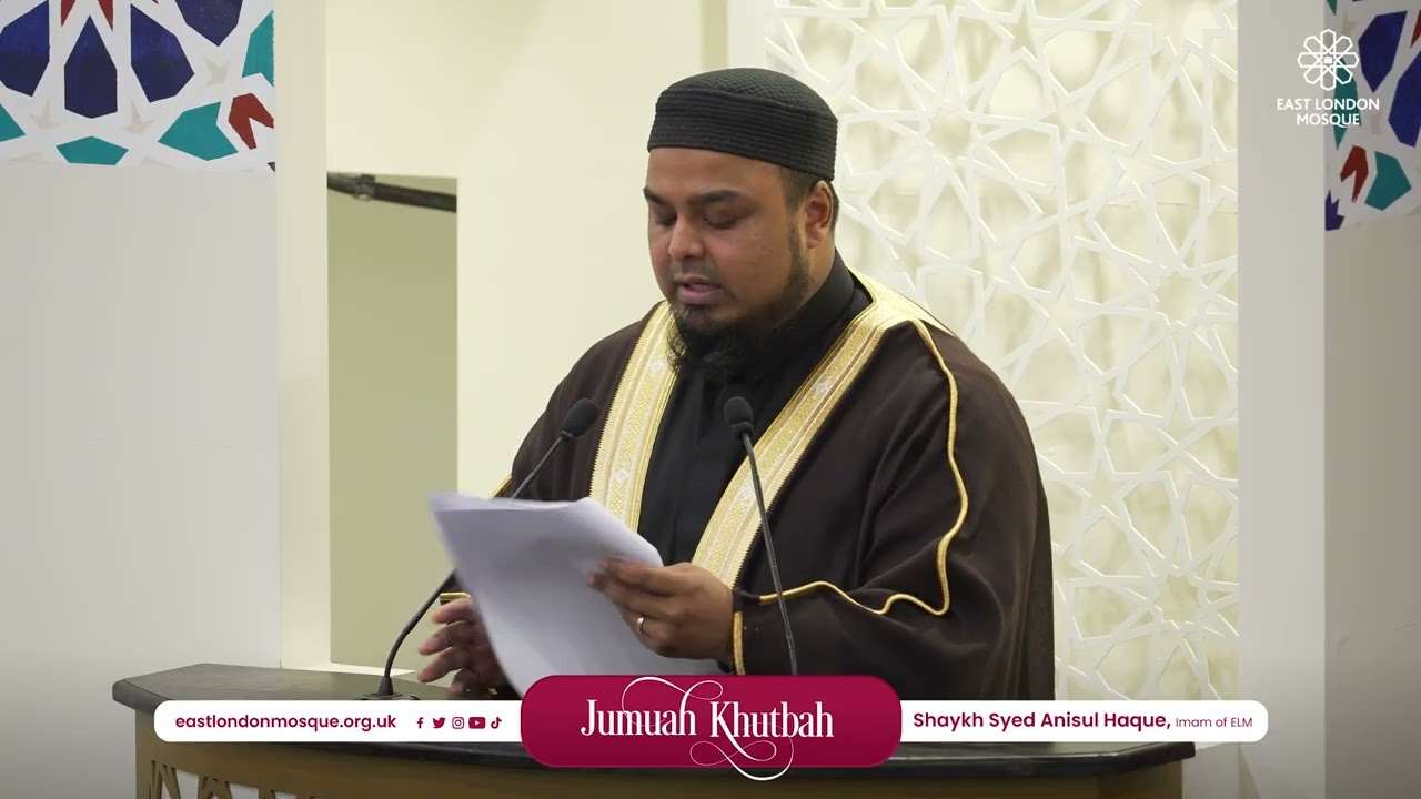 Winter: A Season That Speaks to the Heart | Shaykh Syed Anisul Haque | ELM Jumu‘ah Khutbah