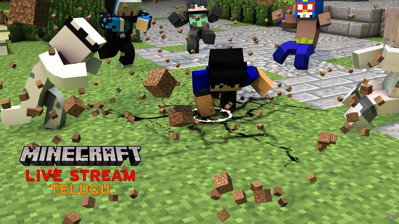 MINECRAFT PUBLIC SMP  TELUGU LIVE STREAM DAY - 102 ROWDY IS HERE