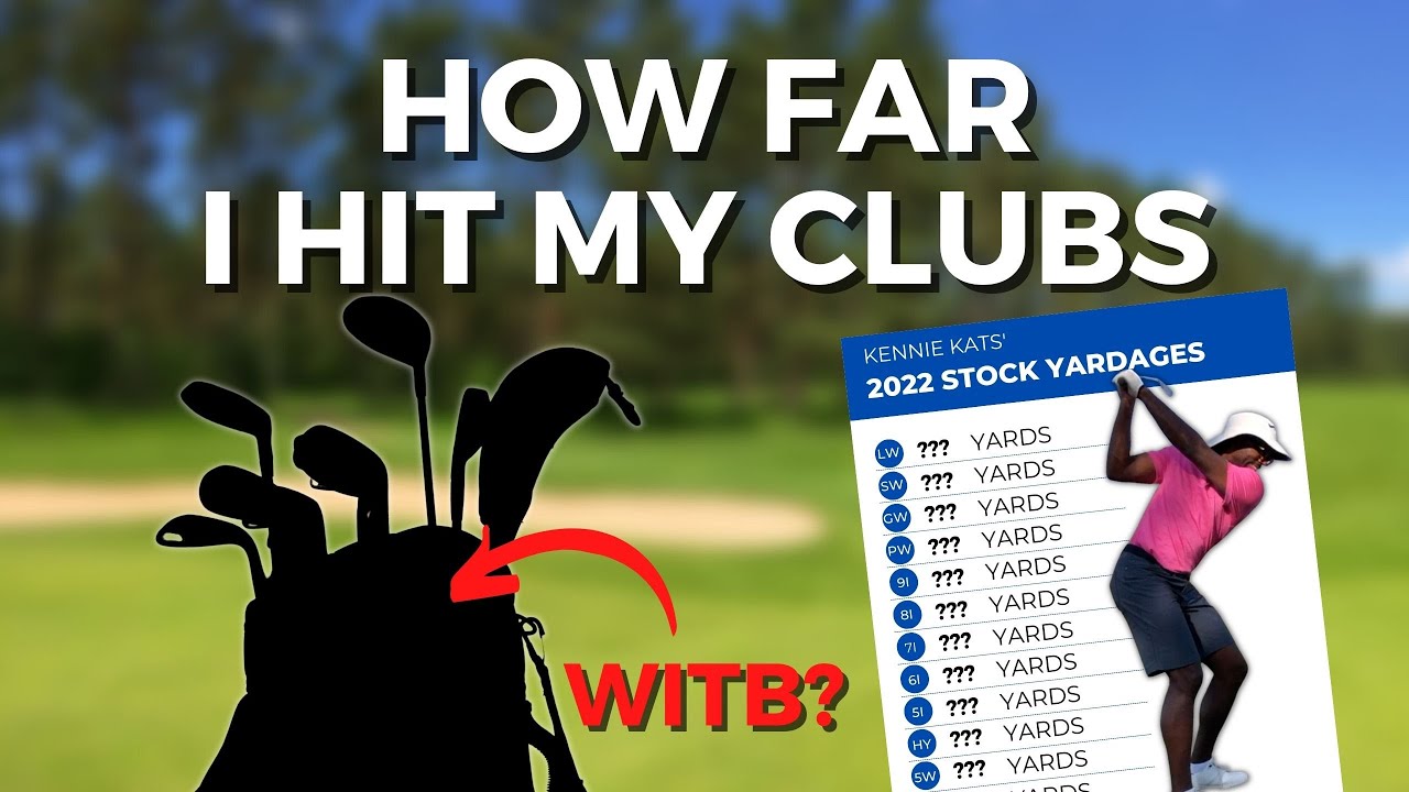 How Far I Hit My Clubs & What's In The Bag // WITB