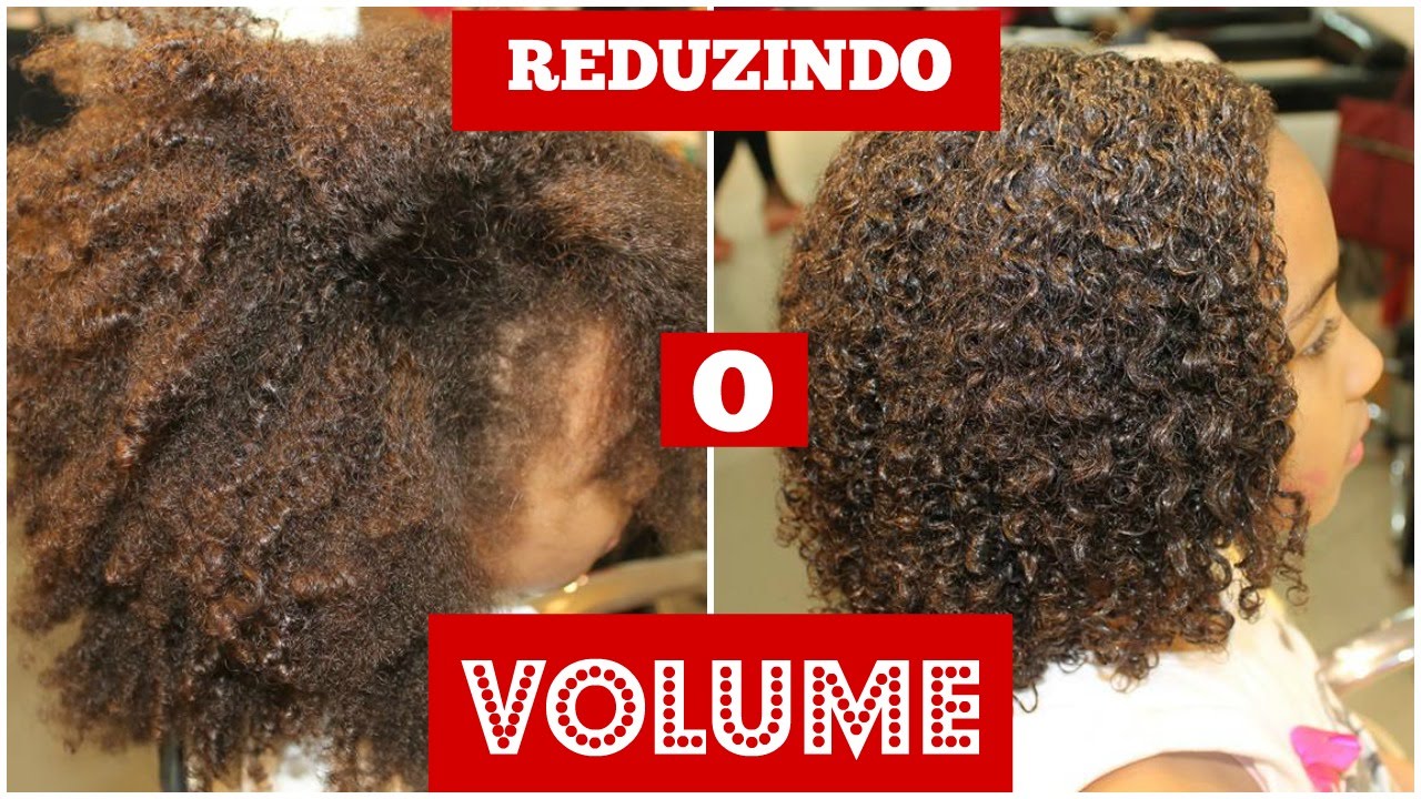 Como reduzir o VOLUME do cabelo sem química by MARISE CASTRO