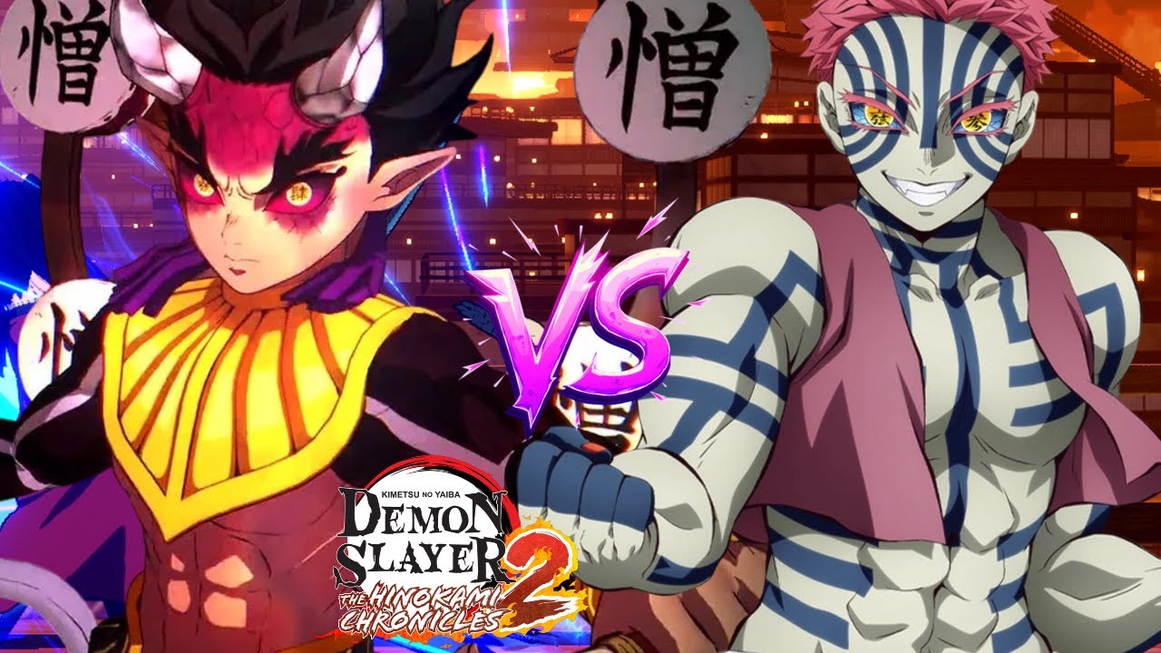 AKAZA IC HIGH LEVEL VS THE BEST ZOHAKUTEN ON PC KIMETSU no YAIBA The Hinokami Chronicles 2