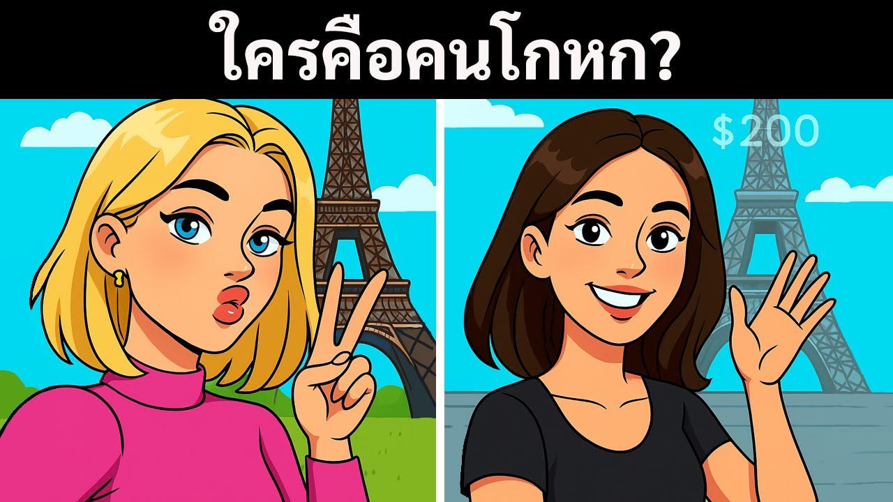 ปริศนาเกี่ยวกับโซเชียลมีเดีย: คุณบอกได้ไหมว่าใครหลอกลวง?