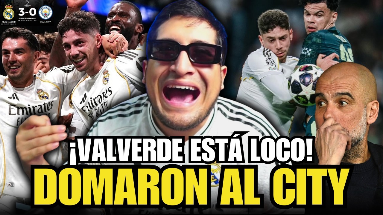 🔥HAT-TRICK DE VALVERDE | REAL MADRID 3-0 MANCHESTER CITY🦤