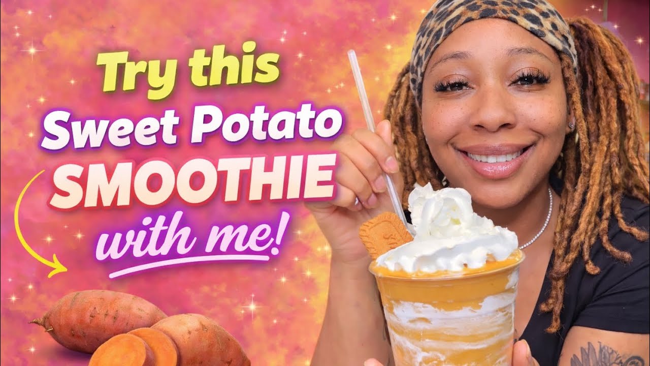 Don’t Knock This Sweet Potato Smoothie Until You Try It 👀🫢
