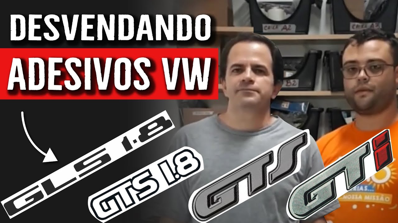 ADESIVOS GTS GTI GLS 1987 A 1994: CORES, APLICAÇÕES, MODELOS | com Modena Peças