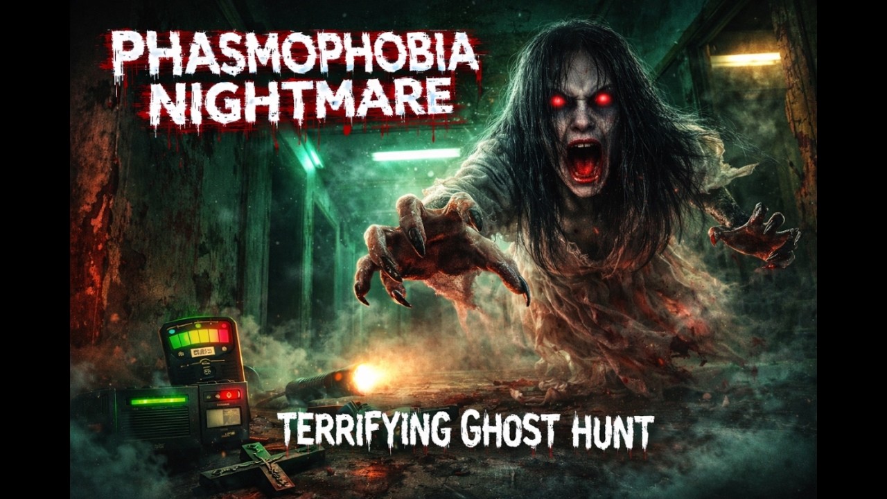 Phasmophobia Gameplay | Haunted House Investigation 👻