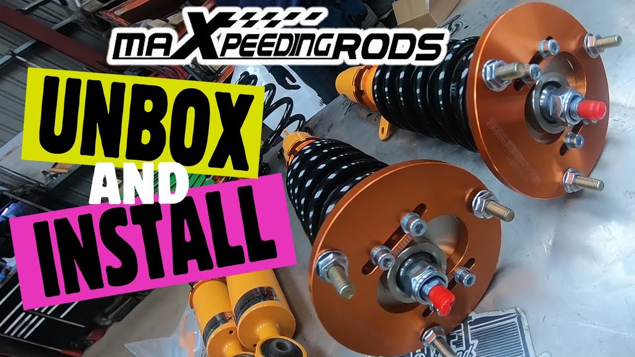 Best BMW E36 E46 Coilovers Suspension? Maxpeedingrods unbox & install!