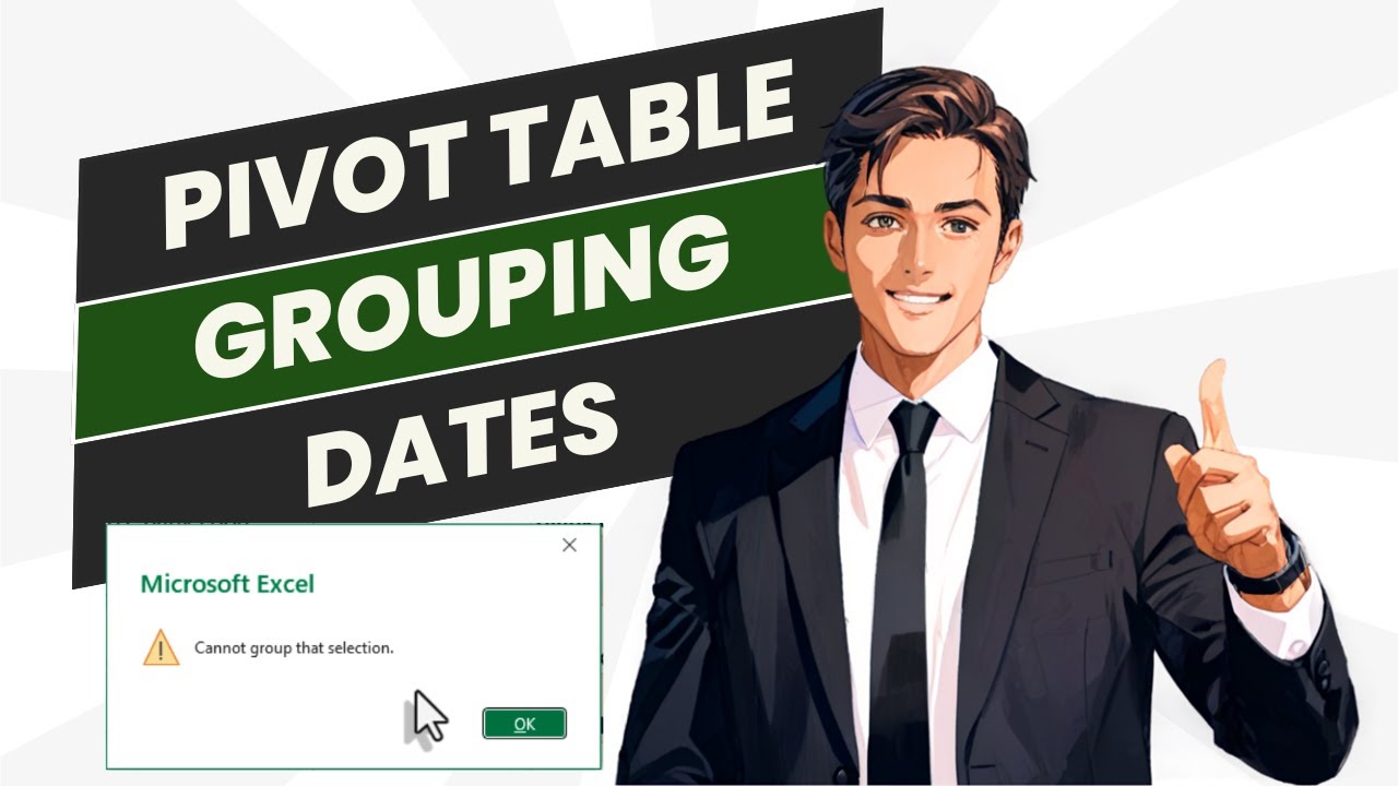 Excel Dates Not Grouping? Try This!