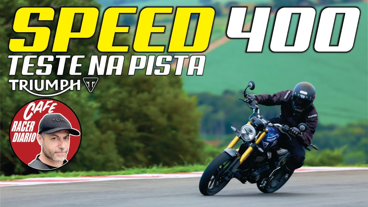 Triumph Speed 400 na Pista? Vai Bem?