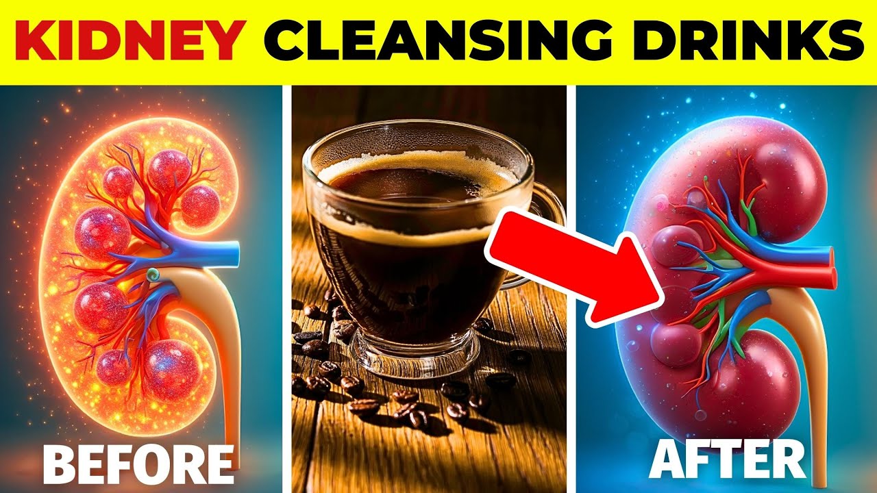 BEST 7 Drinks To DETOX and CLEANSE Your Kidneys FAST! Kidney Health