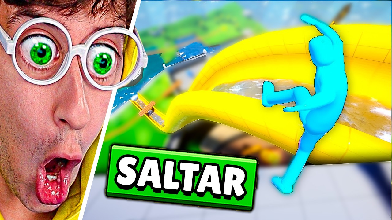 PARKOUR en TOBOGÁN GIGANTE 🔥💧!! (99% imposible 😱) - Playform