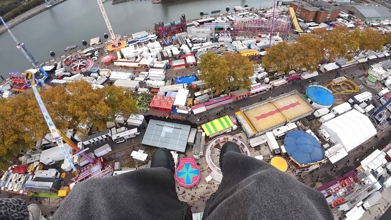 Mega King Tower Onride Foire Saint Romain 2025
