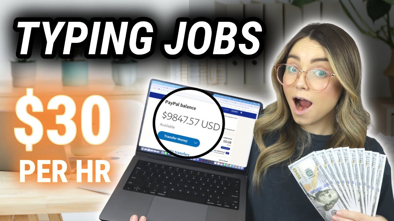 Make $30/HR Doing Typing Jobs From Home - No Experience