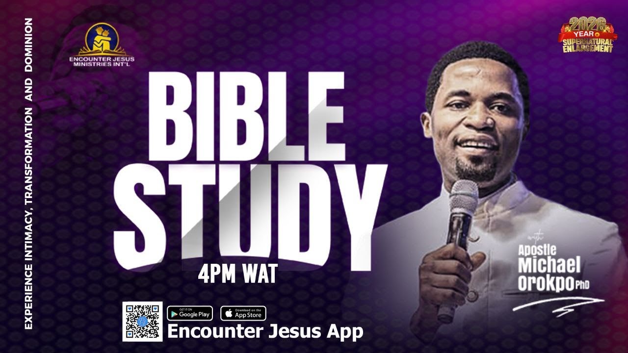 TUESDAY BIBLE STUDY SERVICE || 20.01.2026 || APOSTLE MICHAEL OROKPO Ph.D