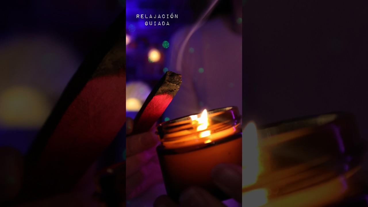 ASMR Relajaci&oacute;n Guiada en 1 MINUTO 🕯️🧘&zwj;♀️ Suelta el Estr&eacute;s y Respira #shorts