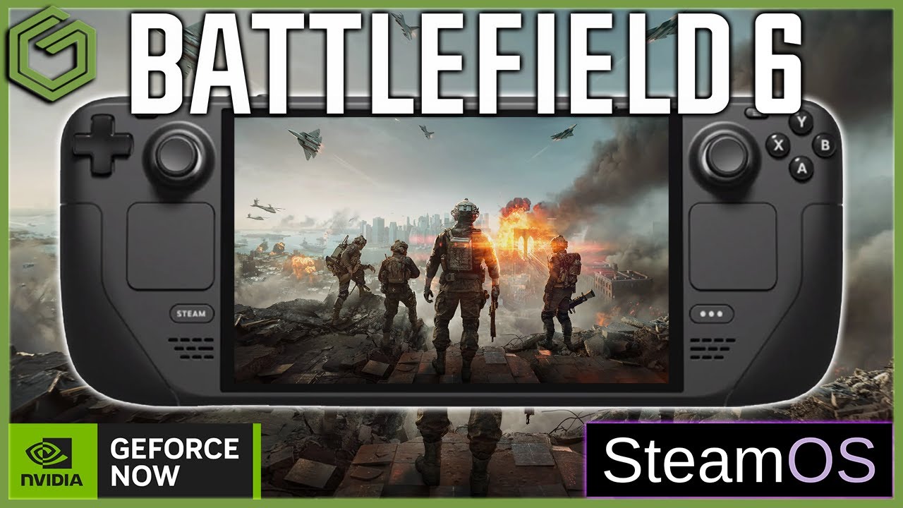Steam Deck | Battlefield 6 | Игровой процесс GeForce NOW RTX 5080