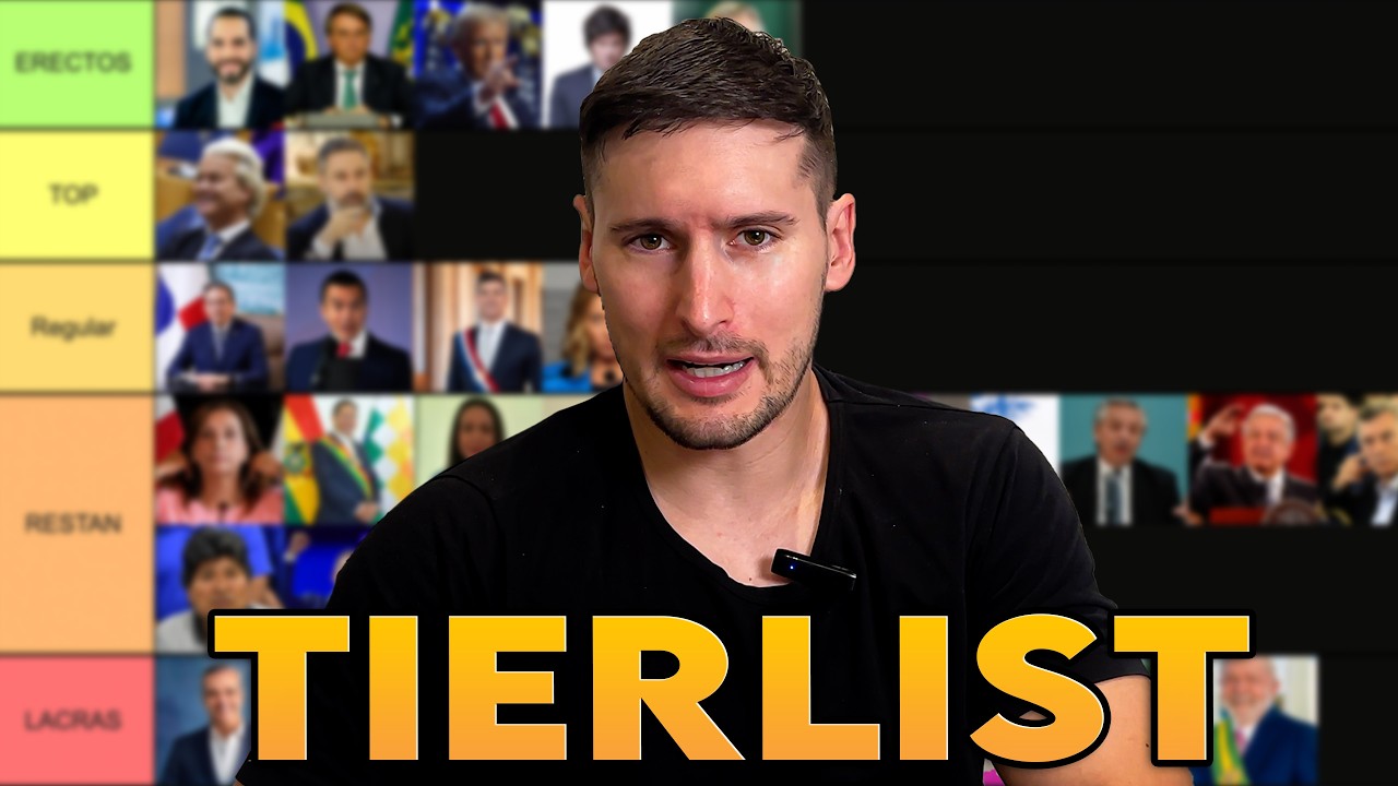 TIERLIST de presidentes y políticos