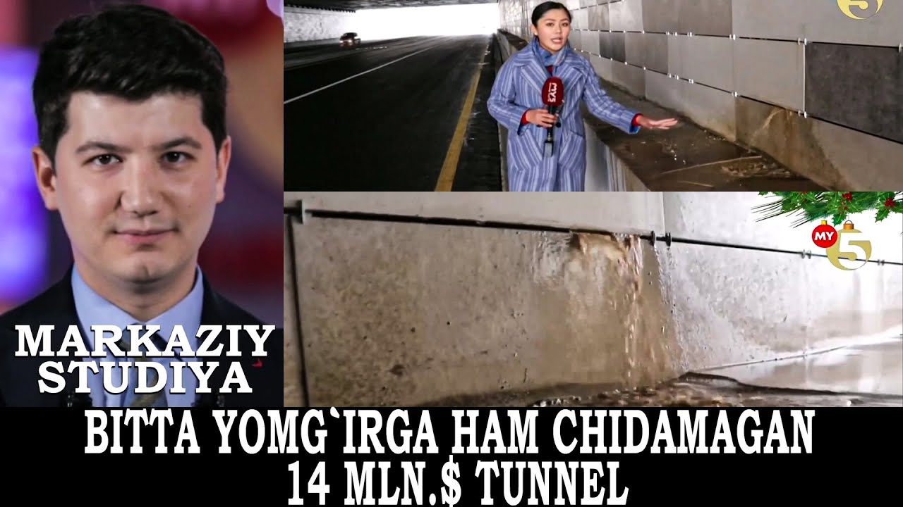 Markaziy studiya- Bitta yomg`irga ham chidamagan 14 mln.$ tunnel