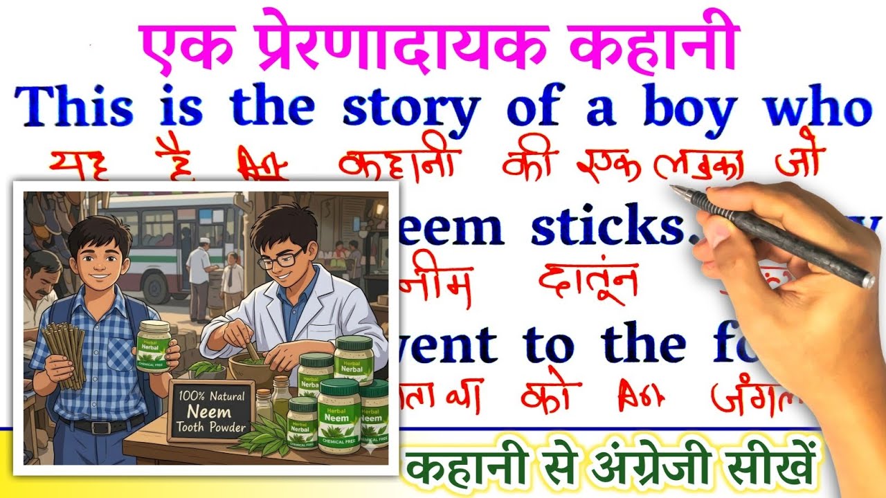 A Motivational Story / Zero से इंग्लिश पढ़ना कैसे सीखें / english reading for beginners / English