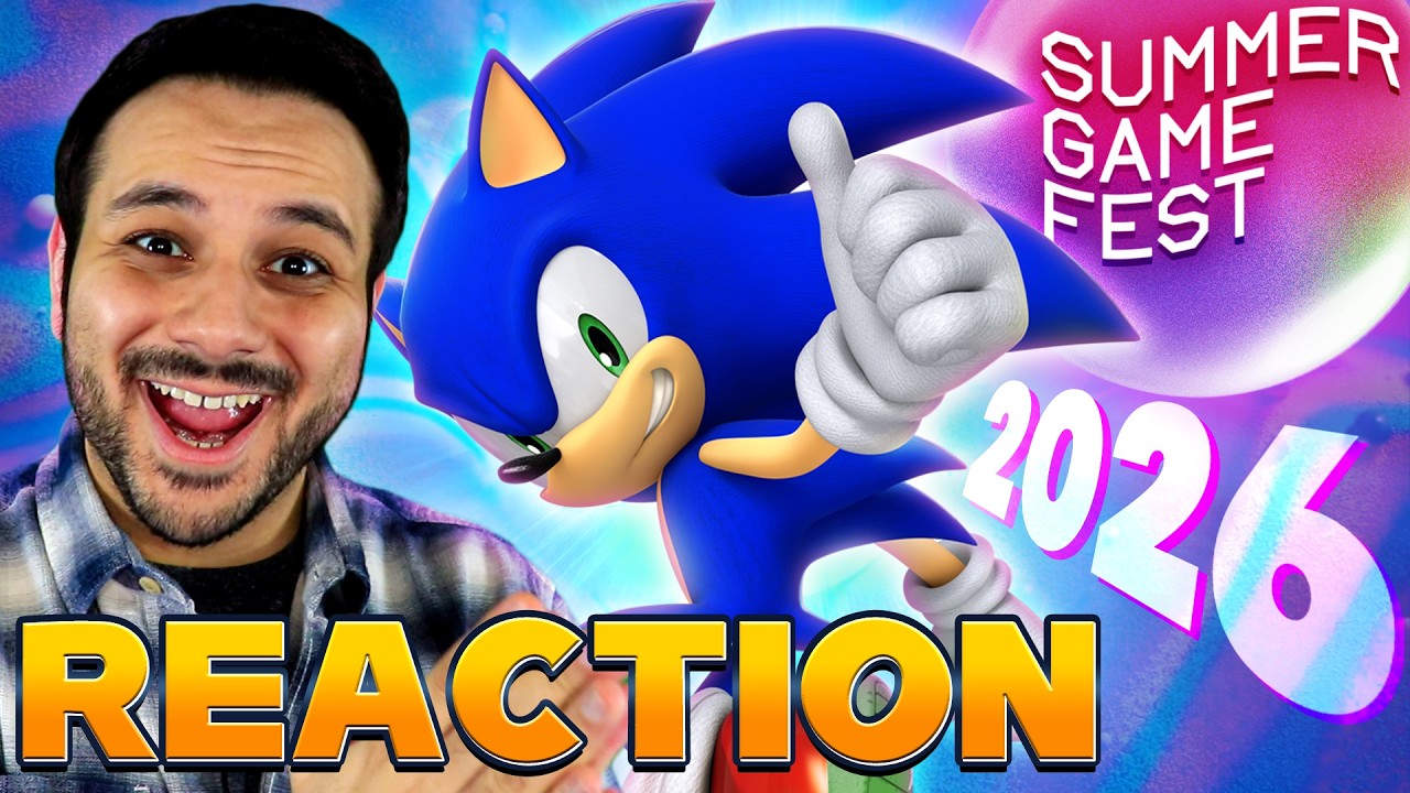 SONIC SONIC SONIC! SUMMER GAME FEST 2026 REACTION