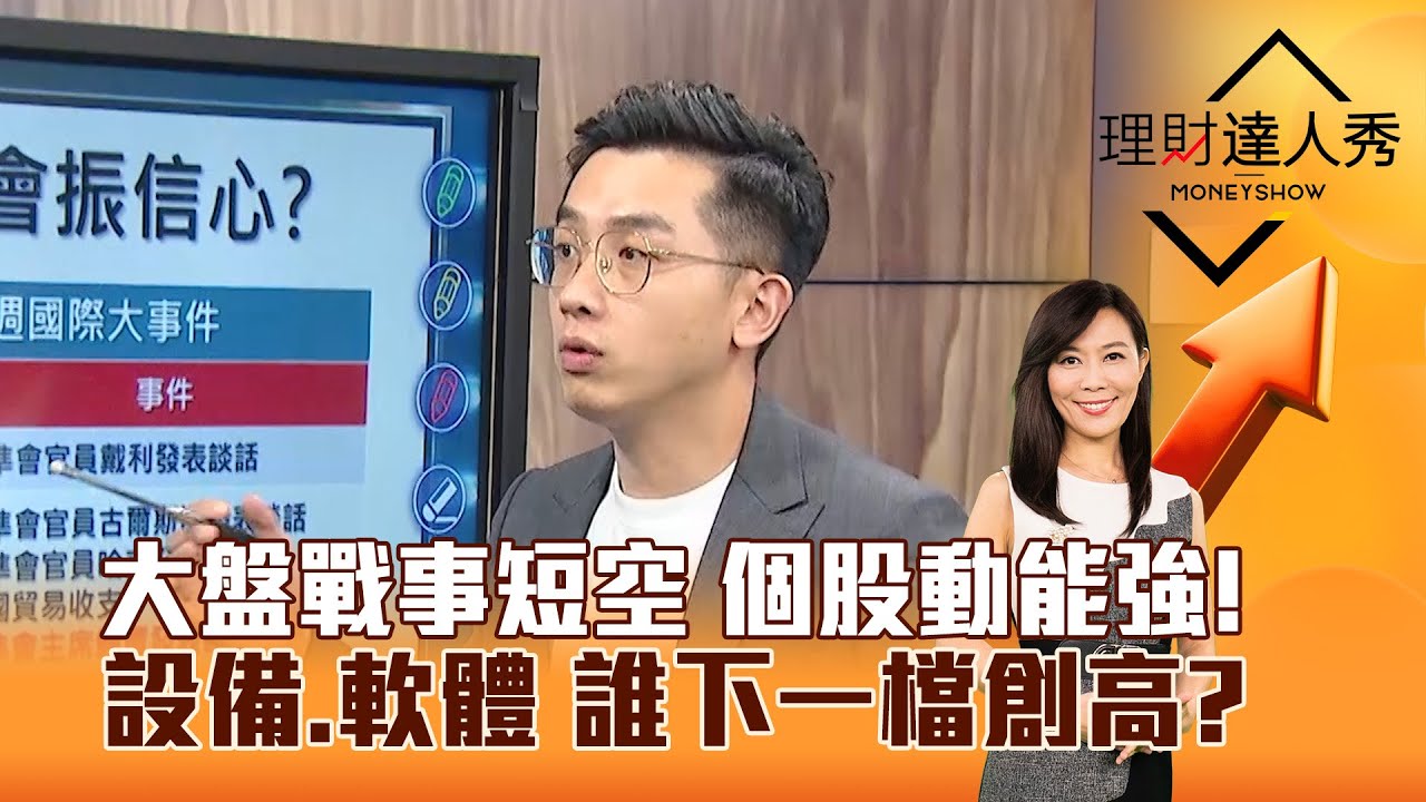 【理財達人秀】大盤戰事短空 個股動能強！ 設備、軟體 誰下一檔創高？｜李兆華、艾綸 2025.06.23 part3