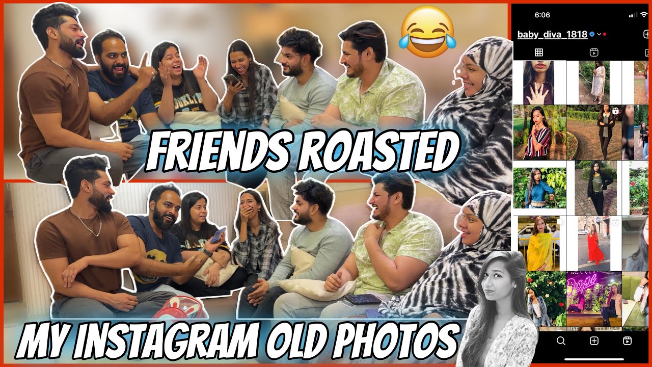 Friends roasted My instagram old photos 🤣| Gajab bezzati hogayi😭| Aarti vlogs |
