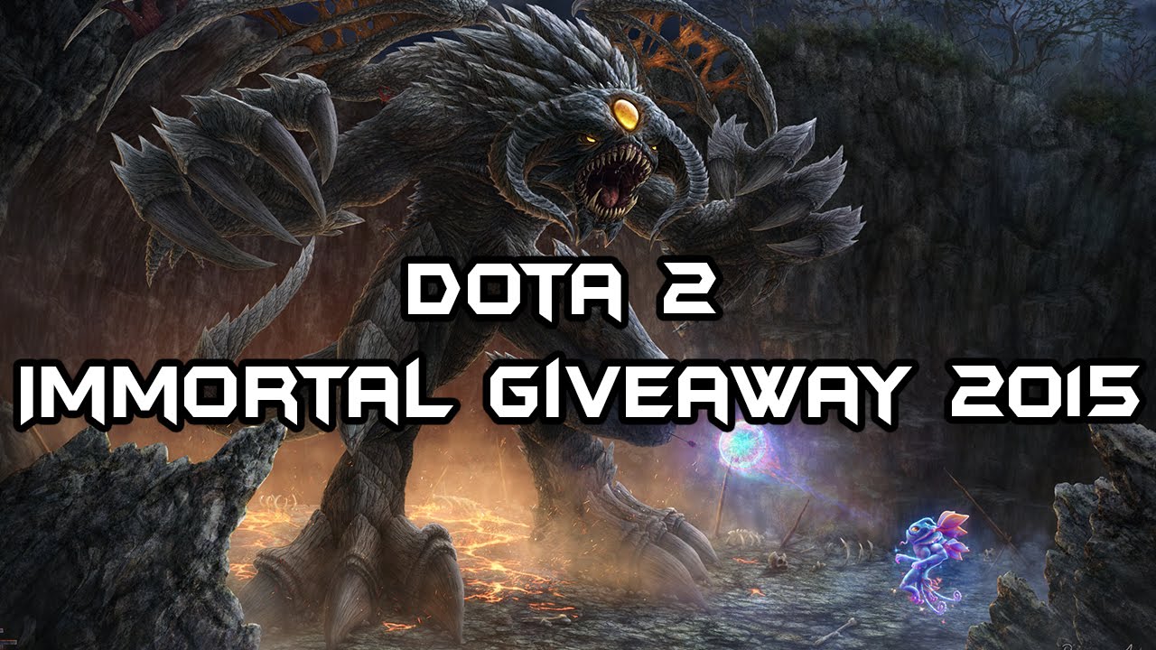 [CLOSED] Dota 2 Immortal Giveaway 2015 | 9 ITEMS!