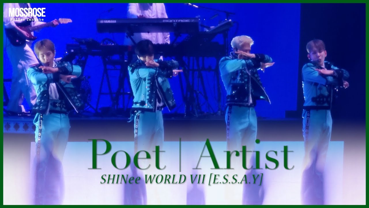 [4K] SHINee - Poet | Artist / 250523 샤이니 콘서트 / SHINee WORLD VII [E.S.S.A.Y] / 에세이콘 / 샤이니월드7