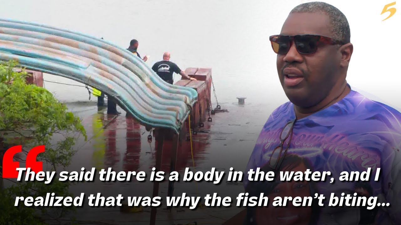 Fisherman describes moments when body was discovered in McKellar Lake