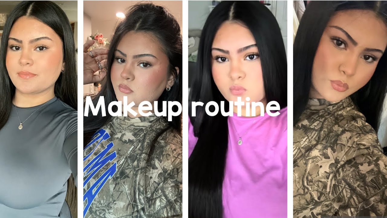 In depth makeup routine👯‍♀️