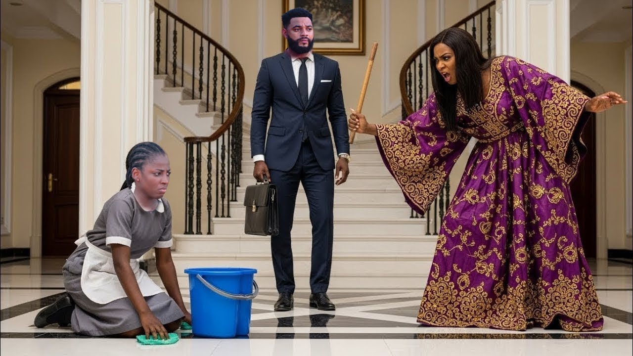 The BILLIONAIRE Arrived Home and Finds his only DAUGHTER Working As Maid, What Happened next