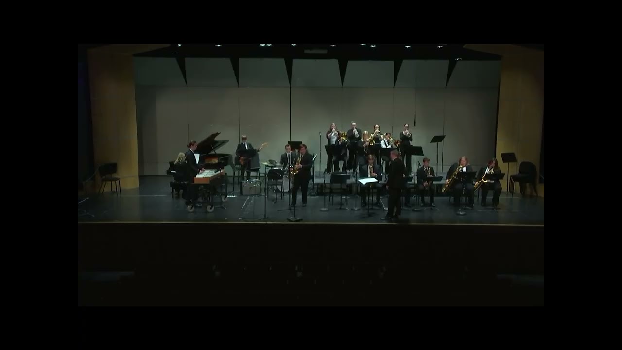 CCHS Jazz Band at Tall Corn Jazz Festival, UNI- Russel Hall