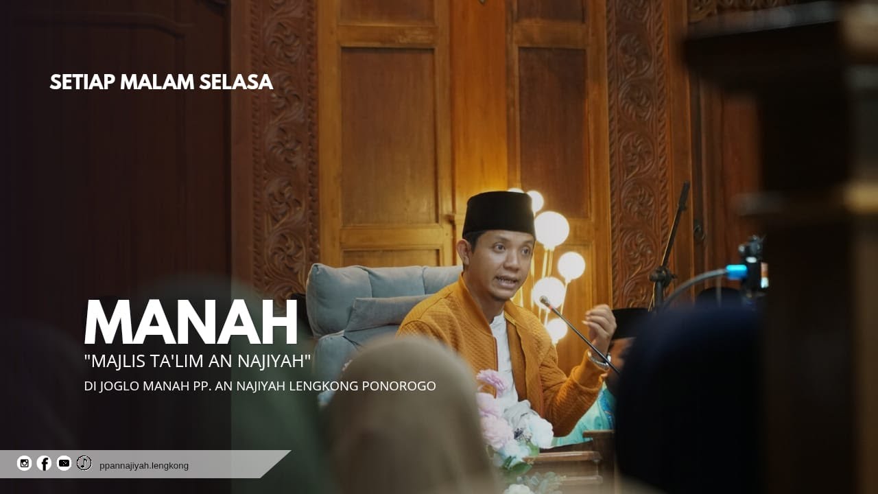 [ LIVE 23 ] NGAOS RUTIN MALAM SELASA - MANAH (MAJLIS TA'LIM AN-NAJIYAH - KITAB ISYADUL 'IBAD