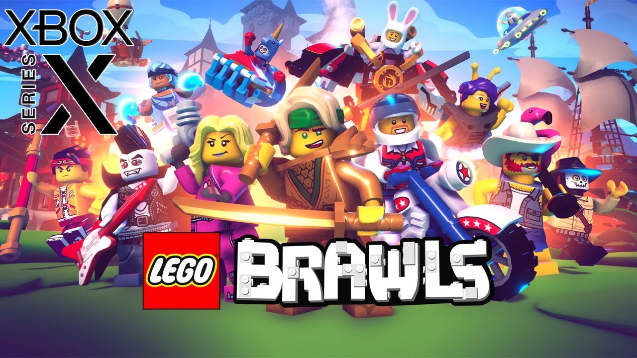 LEGO Brawls (Xbox Series X) Brawl & Party Gameplay + Character Creation [4K 60FPS]