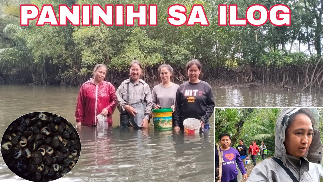 PANINIHI SA ILOG KASAMA ANG MGA ATE