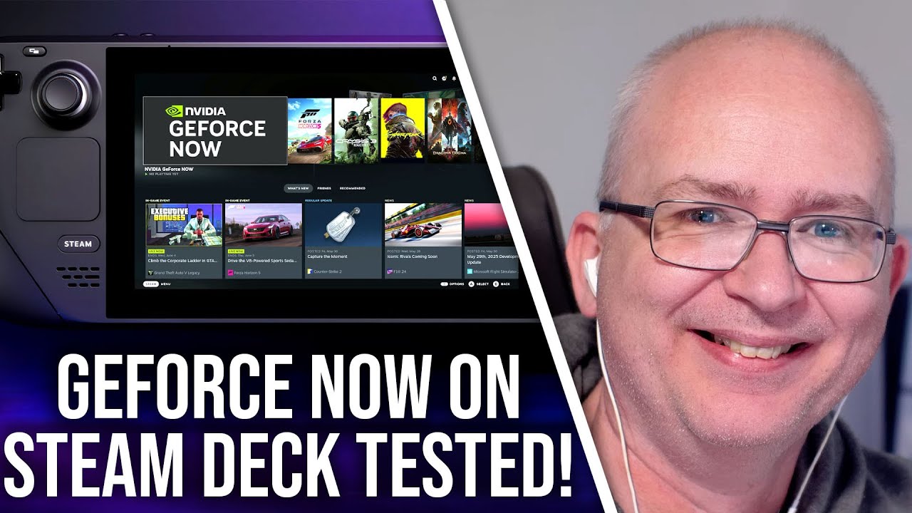GeForce Now's Steam Deck App Is Superb - Especially With RTX 4080 Perf!