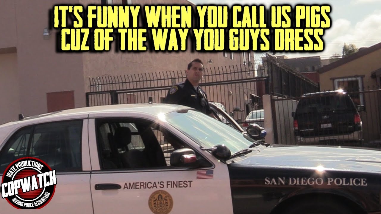 Copwatch | Gang Unit Stops Vehicle & Pedestrian at the Same Time | Cop Judges How We Dress