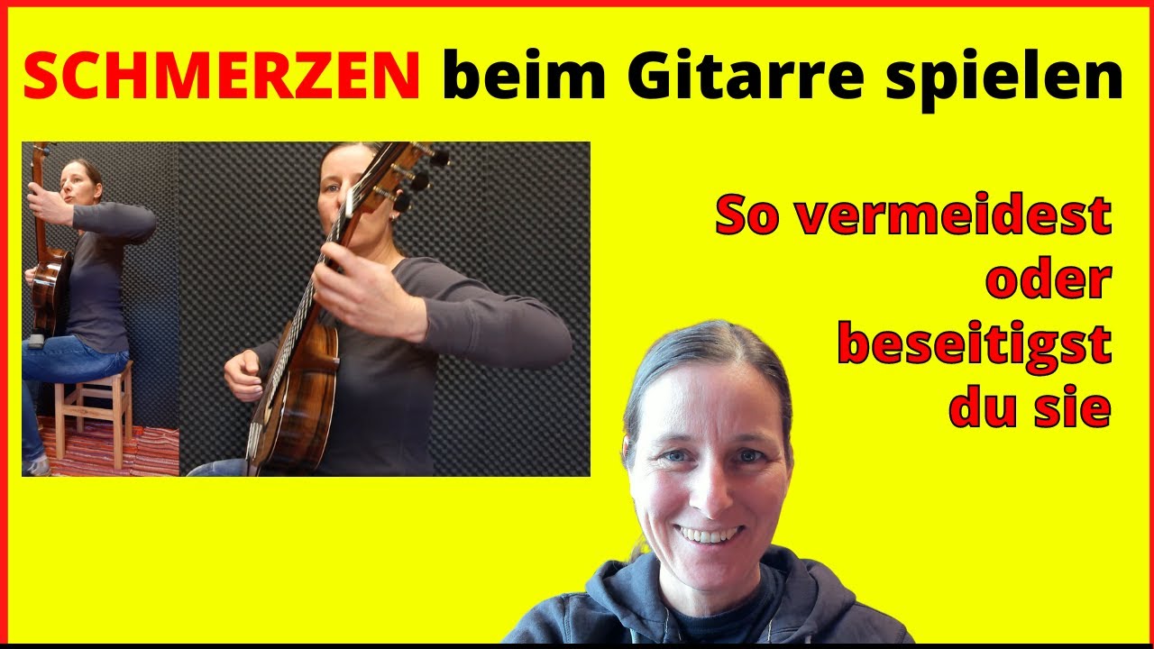 Schmerzen beim Gitarre spielen - so vermeidest du sie