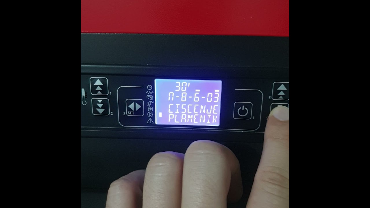 Moje postavke peci na pelet ThermoFlux Pelling 35 KW