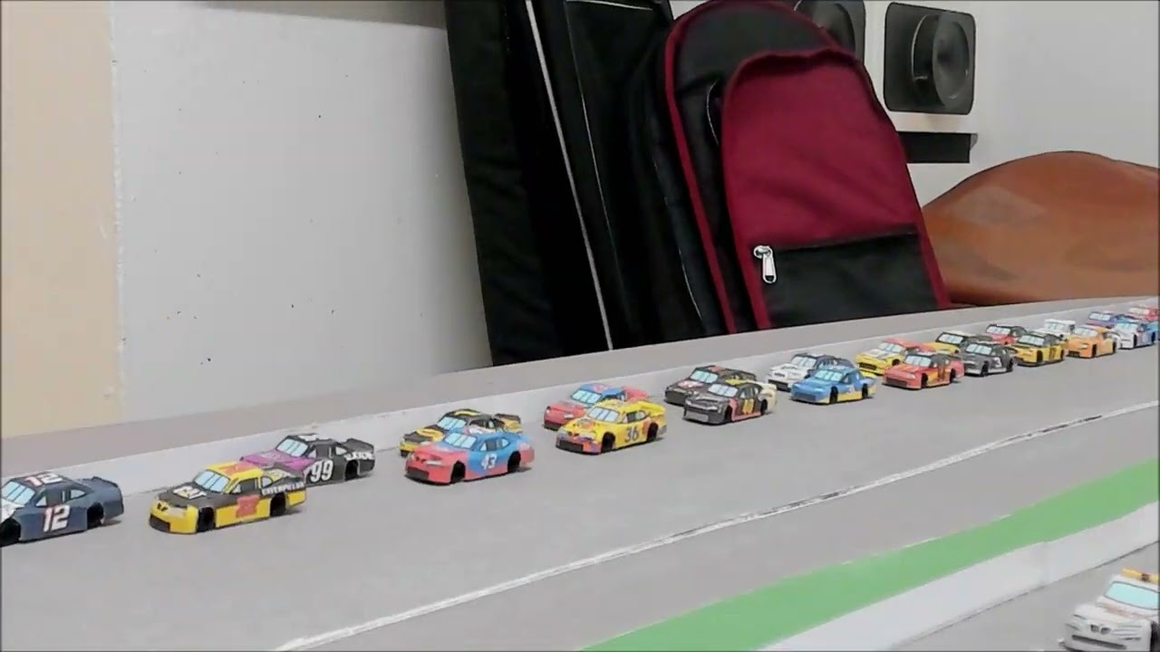 Small NASCAR Stop Motion Test